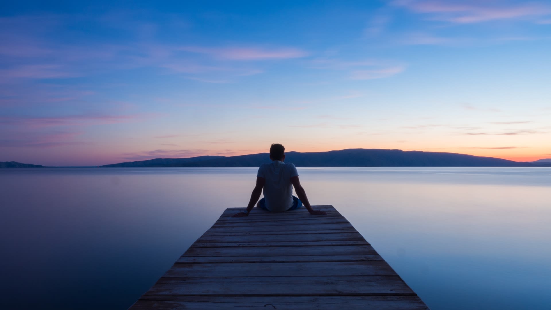 man in contemplation